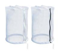 Plant Covers - Traspirante Mesh Barrier Protector, 2 pezzi Bird Barrier Cage Net for Outdoor Gardening, Insectt-Proof Plant Cover for Tomatoes, Cucumbers, Strawberries, Flowers, Vegetables