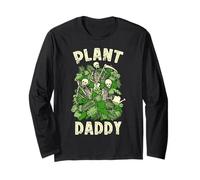 Plant Daddy - Scheletro da Giardinaggio Divertente, Stile Gotico Maglia a Manica