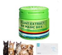 Plant Extract Air Magic Box, Purificatore d'aria per interni, Purificatore d'aria con raccolta automatica della polvere, Porta salute alla famiglia, Elimina gli odori degli animali domestici (1pc)