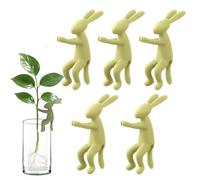 Plant Flower Assistente Per Vasi Supporto Rampicante A Tema Coniglietto | Kit Propagazione Piante In Vaso Per Piante d'Appartamento Orchidee Bonsai su Vano Soggiorno Tavolo e Balcone