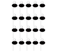 Plant Garden Tags, 20 Pcs Writable Waterproof Acrylic Seedling Stake
