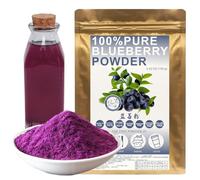 Plant Gift 100% Puro Polvere di Mirtillo 蓝莓粉, Per Bevande 100g/3.52oz