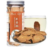 Plant Gift 100% Roasted Burdock Root Tea, 牛蒡茶 Tè della radice del bardello arrostito, di massa essiccate, tè del bardello dell'oro, uso medico organico e sano 100g / 3.52oz