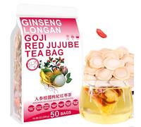 Plant Gift Tè Ginseng Longan e Goji tè 人参桂圆枸杞茶 300g/10.58oz (6g*50bags)