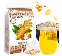 Plant Gift Tè Mandarino, Zenzero e Riso tè 陈皮姜米茶, 250g/8.81oz (5g*25bags)