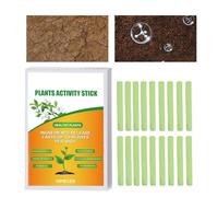 Plant Growth Enhancer Supplement - 18 Pieces Slow-Release Nutrition Spikes | Root Stimulator, Fertilizer For Succulents, Cactus, Orchid, Bonsai | Garden Plant Food For Healthy Growth