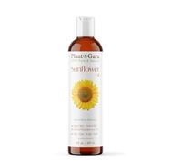 Plant Guru Olio di girasole 236,6 ml - pressato a freddo, 100% puro e naturale vettore per pelle, viso, corpo, capelli e cucina. Ideale per creme, lozioni, saponi e balsami per labbra fai da te.