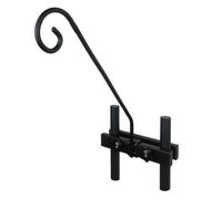 Plant Hanger Hook, Heavy Duty Bird Feeder Bracket, Stable Metal Outdoor Decor, Coated Steel Support for Balcony Garden Backyard Farm Pathway Driveway, 16.5 Inches, Durable Build