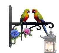 Plant Hooks Outdoor - Wall Hooks For Bird Feeder, Decorative Metal Rust-Proof Bracket For Flower Basket Wind Chimes Indoor Yard Apartment Farmhouse Balcony Porch Outdoor Fence Patio Garden