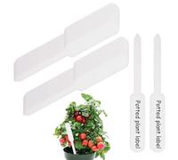 Plant Label Sticks - 100 X Seedling Labels | Gardening Label Waterproof Outdoor | Waterproof Weatherproof Markers | Plant Labels Seedlings 100 X For Pot Flower Beds Vegetable Herb Gardens