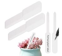 Plant Labels - 100X Plant Label Sticks | Plant Markers and Labels | Waterproof Seedling Markers For Garden Greenhouse & Vasi | Reusable Decorative Plant Tag per interni ed esterni Planting | Durevole