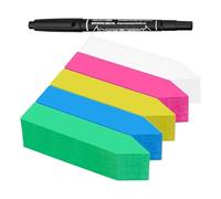 Plant Labels - 500-Piece Colourful Garden Nursery Name Tags | Waterproof Reusable Gardening Markers | Plant Nursery Garden Labels | For Flowers Outdoor Indoor Greenhouse Yard Patio Raised Bed Trees