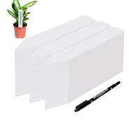 Plant Labels Tags, Stake Markers, Waterproof Garden Name, Smooth Identification Signs, 300-Piece Labeling Tool for Flowers Trees Vegetables and Fruit in Outdoor Planting Projects, 3.94x0.63 inch