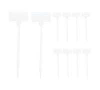 Plant Labels, Waterproof Indoor Plant Markers, Sturdy Gardening Stakes, Easy-to-Write, Fade-Resistant Design, Set di 10, Ideal for Potted Flowers Vegetables