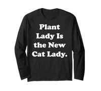 Plant Lady Is The New Cat Lady Trend Maglia a Manica