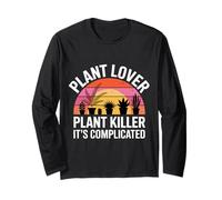 Plant Lover Plant Killer It's Complicated Caos Interno - Maglia a Manica