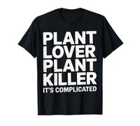 Plant Lover Plant Killer It's Complicated Caos Interno |- Maglietta