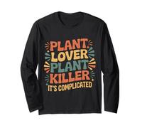 Plant Lover Plant Killer It's Complicated - Maglia a Manica