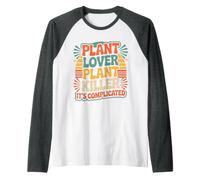 Plant Lover Plant Killer It's Complicated - Maglia con Maniche Raglan