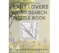 Plant Lovers Word Search Puzzle Book