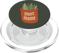 Plant Mama - Meme illustrato in vaso per giardinaggio PopSockets PopGrip per MagSafe