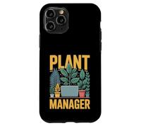 Plant Manager Divertente Retrò Amante Piante D'appartamento Custodia per iPhone 11 Pro