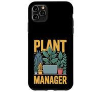 Plant Manager Divertente Retrò Amante Piante D'appartamento Custodia per iPhone 11 Pro Max