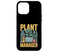 Plant Manager Divertente Retrò Amante Piante D'appartamento Custodia per iPhone 12 Pro Max