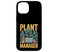 Plant Manager Divertente Retrò Amante Piante D'appartamento Custodia per iPhone 14