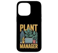 Plant Manager Divertente Retrò Amante Piante D'appartamento Custodia per iPhone 14 Pro Max
