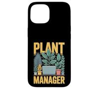 Plant Manager Divertente Retrò Amante Piante D'appartamento Custodia per iPhone 15