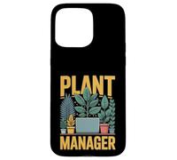 Plant Manager Divertente Retrò Amante Piante D'appartamento Custodia per iPhone 15 Pro Max