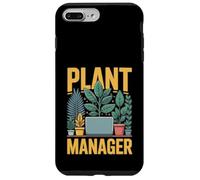Plant Manager Divertente Retrò Amante Piante D'appartamento Custodia per iPhone 7 Plus/8 Plus