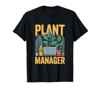 Plant Manager Divertente retrò Amante Piante D'appartamento Maglietta