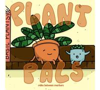 Plant Pals: Coloring Book for Adults & Teens with Cozy Plant Scenes