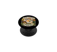 PLANT PIGMENT PRESS Stampa botanica PopSockets PopGrip Adesivo