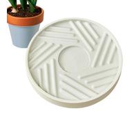 Plant Pot Caddy - Strong Rolling Stand, vassoio di fiori pesanti | Base stabile con ruote rotanti, piattaforma di supporto affidabile per vasi di grandi vasi da giardino esterno per esterni oggetti Or