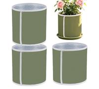 Plant Pot Insulation Cover, Freeze Protection Cover, Double Sided Foil