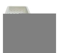 Plant Propagation Station - Layered Soil-Free Planter, 2 pezzi Hydroponic Planting Container with Tiered Slot Design, Reusable Cultivation Box for Semi-Hydro Cuttings Seedlings, African Violets, Decor