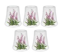 Plant Protector - 9.06x9.06x5.91 inches Mesh Plants Cages, Heavy Duty PlantProtectors From Animals, metal 5pcs PlantProtector | Portable Squirrel Barrier Outdoor Plant Cages For Blueberries, Flowers