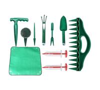 Plant Repotting Mat Set - Waterproof Gardening Pad, Handheld Seed Sowing Dispenser Tool, Mini Seeder Planter Kit, Indoor Transplanting Tray, For Flower, Power And Hand Tools