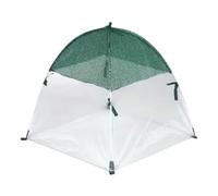 Plant Shade Tent, Shade Canopy for Gardening, Iron Pipe, PE Foldable Animal Guard, UV Protection Cover, Easy Setup Design, Ideal for Tomatoes, Strawberries, Fruits, Vegetables, Flowers, 60x60x60cm