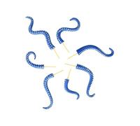 Plant Stakes, Octopus Tentacle Decorative Stakes, 7-Piece Climbing Support Sticks, Garden Accessories for Lawn, Yard, Potted Plants, Outdoor, Indoor, Home, Halloween Decor