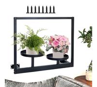 Plant Stand Outdoor - Scaffale Per Piante Sospese Per Più Piante Pentole | Fioriere Da Pareti Per Indoor | Scaffi Di Piante In Metallo | Decorazione Per La Casa A Portabia Da Fiori Per Il Soggiorno Al