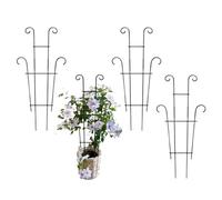Plant Stand - Rust-Proof Metal, Monstera Trellis, 60cm Stem Support | Adjustable, Durable, Climbing Plants, Ivy, Cucumber, Bean, Flower, Fruit Pots, Indoor, Outdoor Gardening Use