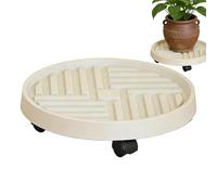 Plant Stand With Wheels - Heavy Duty Pot Base, Balcony Plant Cart, Indoor Pot Base, Plants Stand With Lockable Caster Wheels, For Flower Pots Garden Balcony Moving Transport Patio Indoor Outdoor