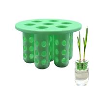 Plant Starter Trays - Growing System for Easy Germination | Breathable Hydroponic Hole Holders with Drain Support, Seedling Nursery Kit, Space Saving Propagation Tool for Indoor Outdoor Balcony Garden