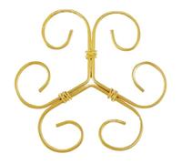 Plant Stem Support, Adjustable Garden Trellis, High-Strength Iron with Weather-Resistant Feature, Multi-Function Vining Support, Professional Botanical Gear with Sl esign, Solution for Gladiolus