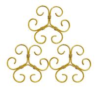 Plant Stem Support, Reusable Climber, 4.13x4.13 Inches Sturdy Metal Flower Holder, Adjustable Heavy-Duty Design, Easy Plant Training, Houseplant Accessories for Indoor Outdoor Gardening
