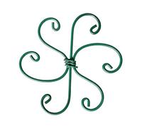 Plant Stem Supporti per interni - Reusable Rustproof Metal Holder, Decorative Green Plant Rods, Anti-Tip Bracket | Indoor Outdoor Potted Orchid Gladiolus Vining Frame For Home Balcony